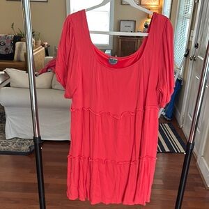 ARULA Coral Mini Dress